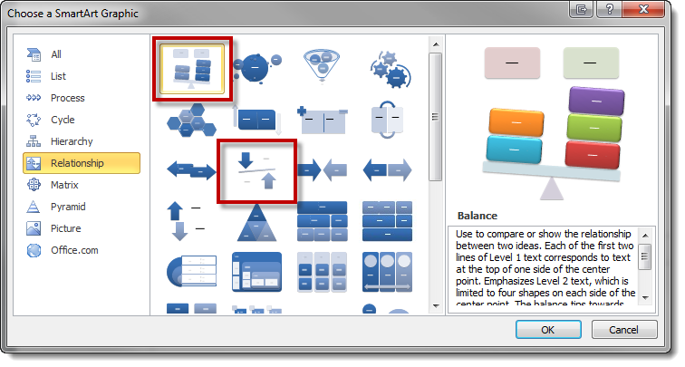 Balance And Counterbalance Arrows Smartart Graphics Do Not Publish Correctly Articulate Support